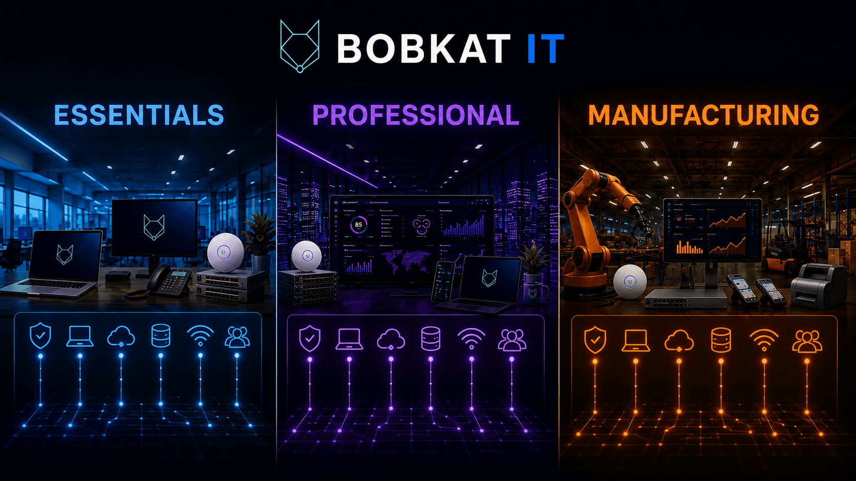 Bobkat IT standardized solution families overview